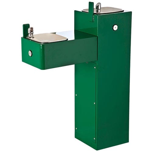 Model 3300: ADA Outdoor Vandal-Resistant Steel Pedestal Fountain preview 1